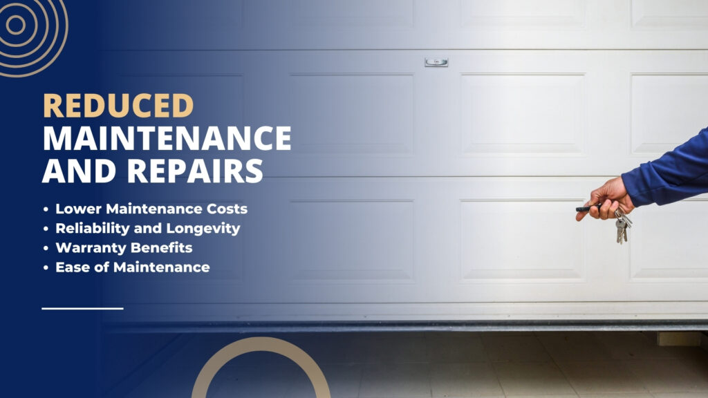 Reduced Maintenance and Repairs