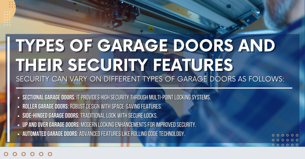 Types of Garage Doors and Their Security Features