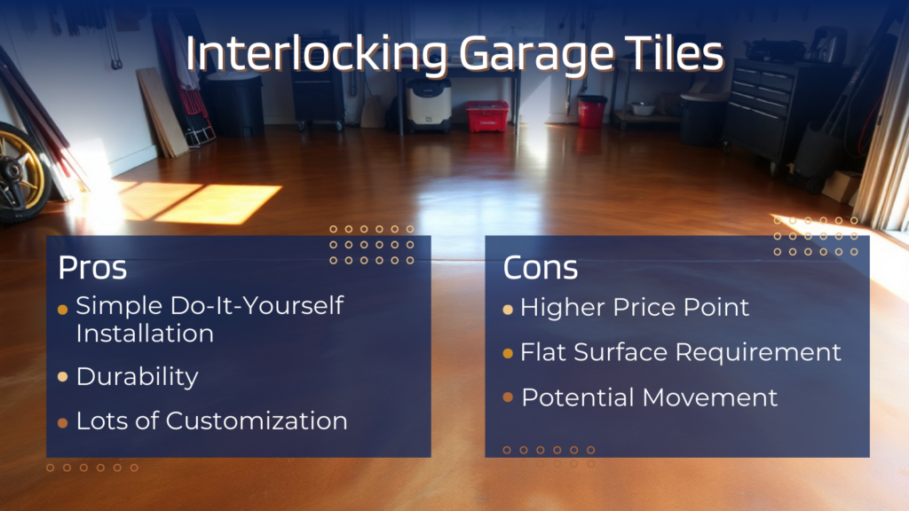 Interlocking Garage Tiles: Versatile, Customizable, and DIY-Friendly