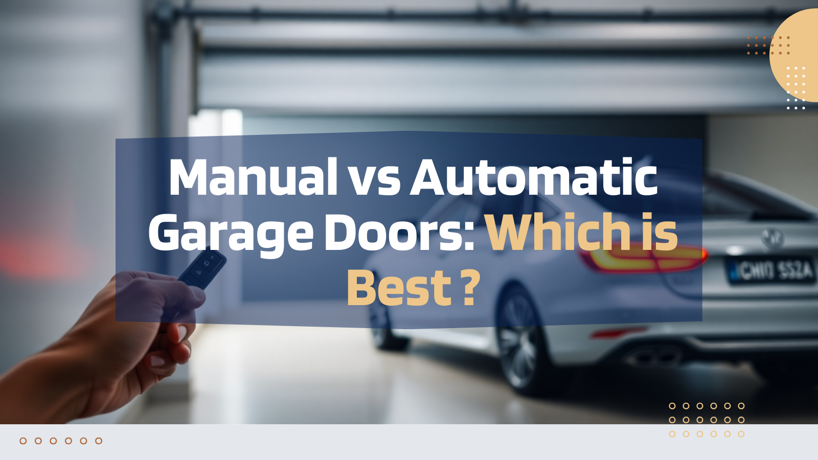 Manual vs Automatic Garage Doors: Best Guide to Choose